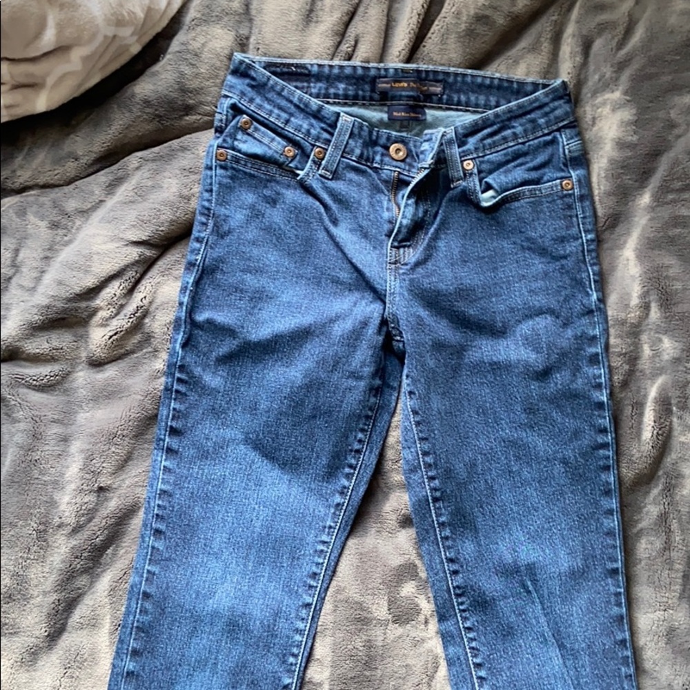 Levi’s the original Jean mid-rise skinny, straight